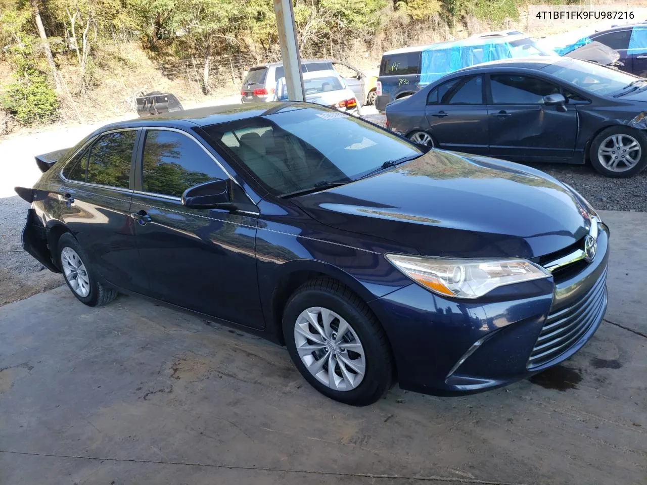 2015 Toyota Camry Le VIN: 4T1BF1FK9FU987216 Lot: 71811284