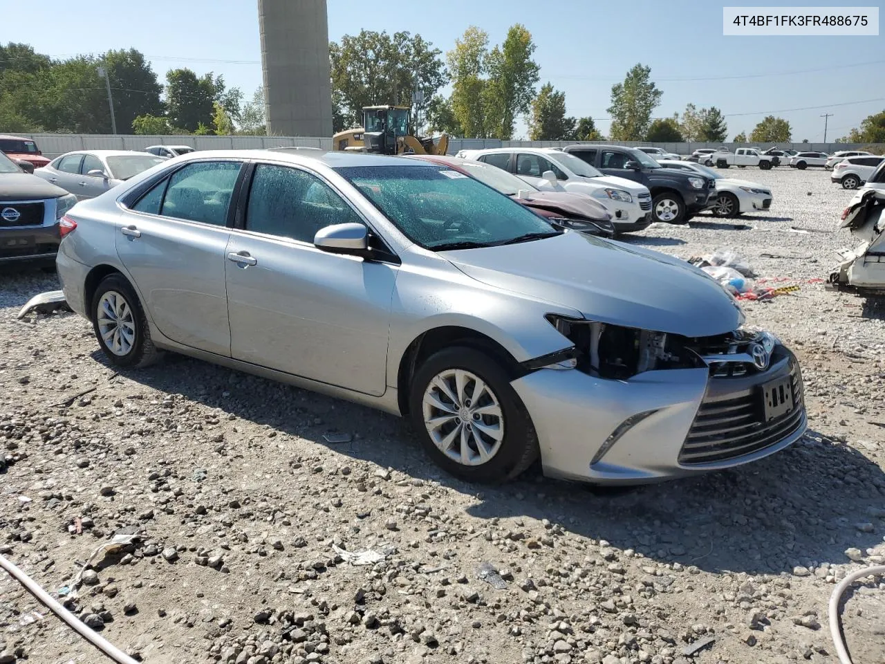 2015 Toyota Camry Le VIN: 4T4BF1FK3FR488675 Lot: 71832644