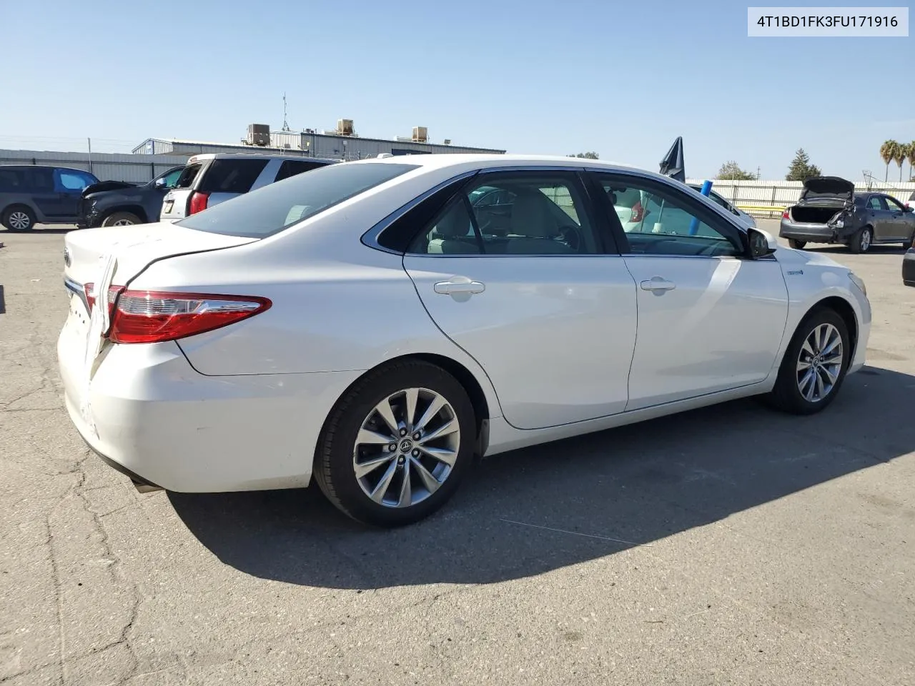 2015 Toyota Camry Hybrid VIN: 4T1BD1FK3FU171916 Lot: 71989774