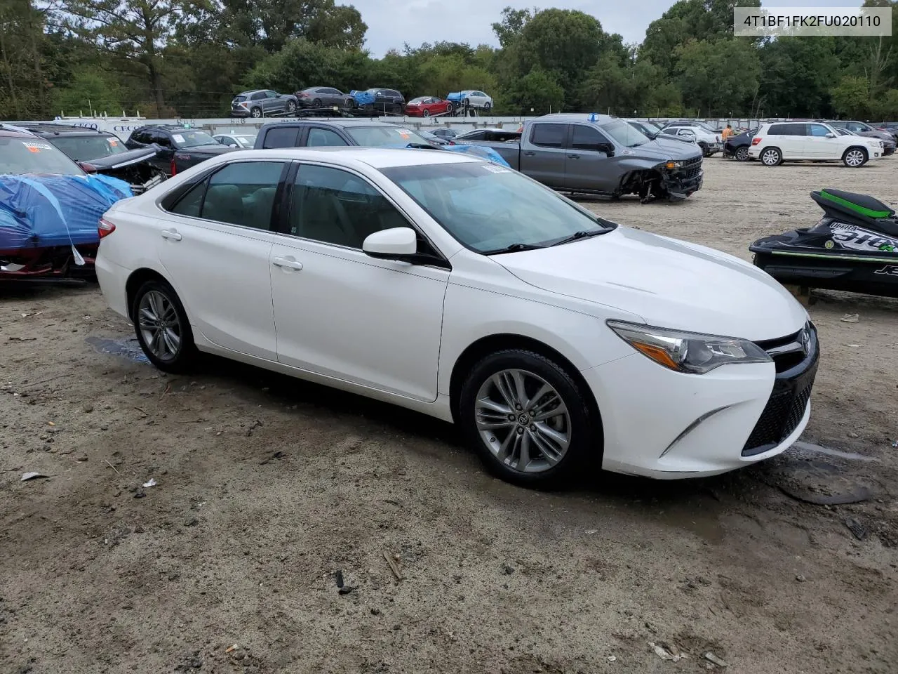 2015 Toyota Camry Le VIN: 4T1BF1FK2FU020110 Lot: 72063784