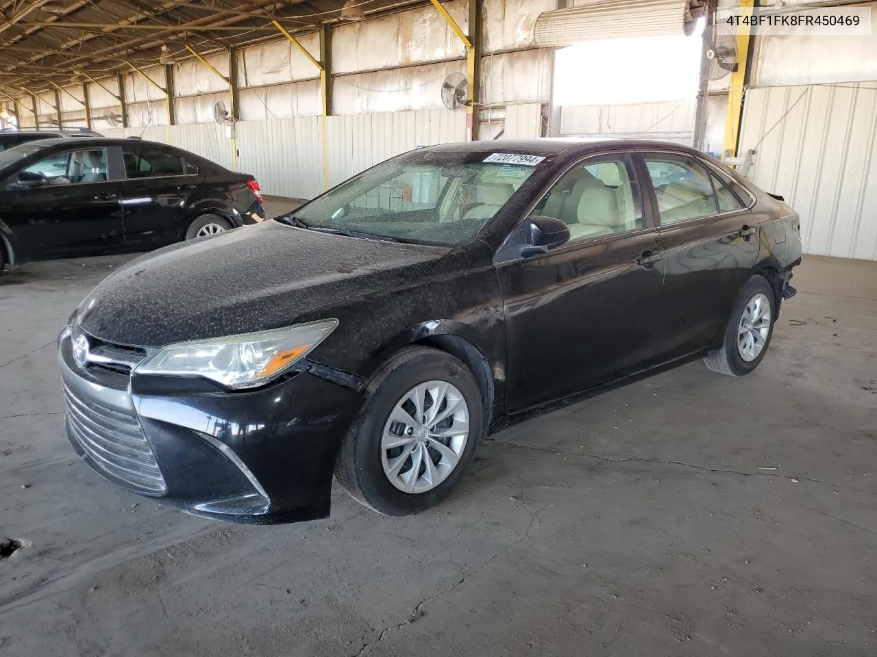 2015 Toyota Camry Le VIN: 4T4BF1FK8FR450469 Lot: 72077994