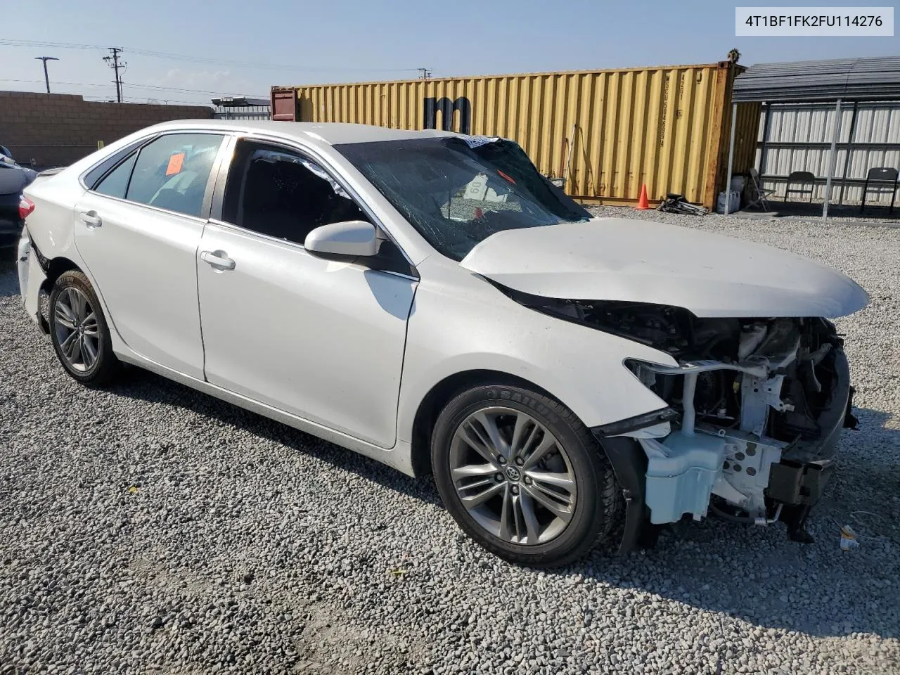 4T1BF1FK2FU114276 2015 Toyota Camry Le