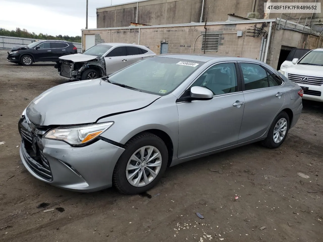 4T4BF1FK7FR489652 2015 Toyota Camry Le