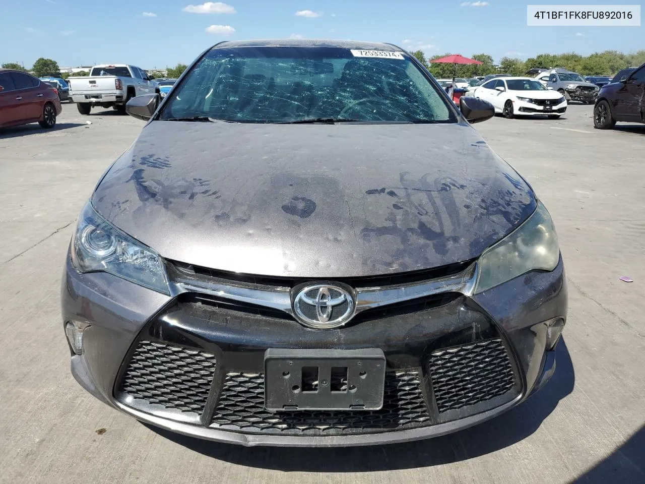 4T1BF1FK8FU892016 2015 Toyota Camry Le