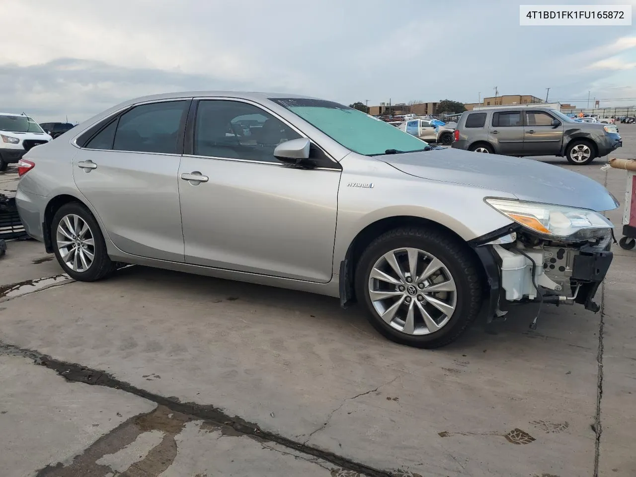 2015 Toyota Camry Hybrid VIN: 4T1BD1FK1FU165872 Lot: 72573444