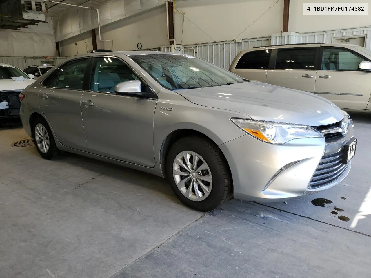 2015 Toyota Camry Hybrid VIN: 4T1BD1FK7FU174382 Lot: 72574474