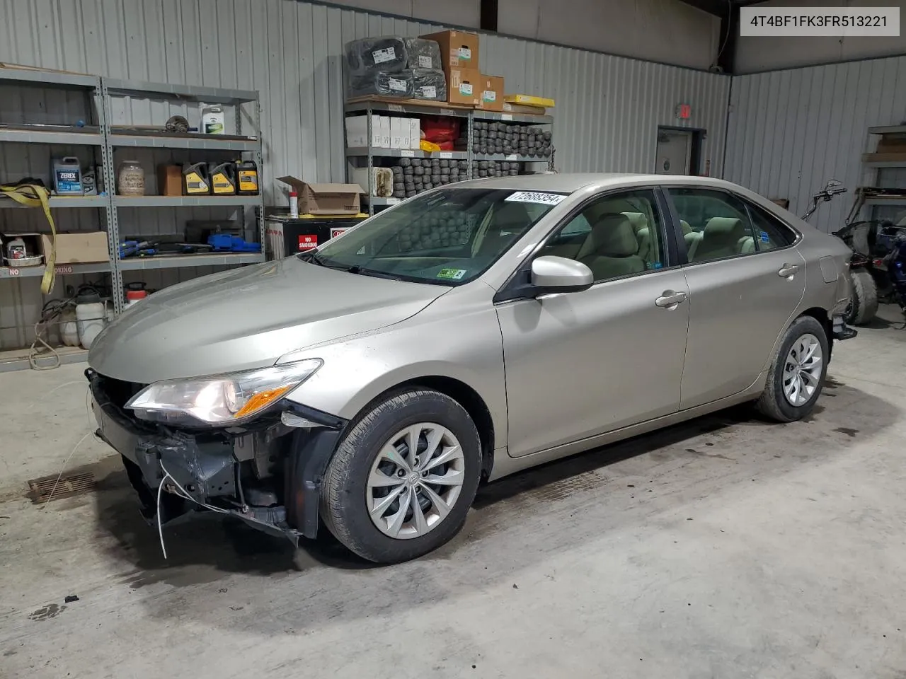 4T4BF1FK3FR513221 2015 Toyota Camry Le