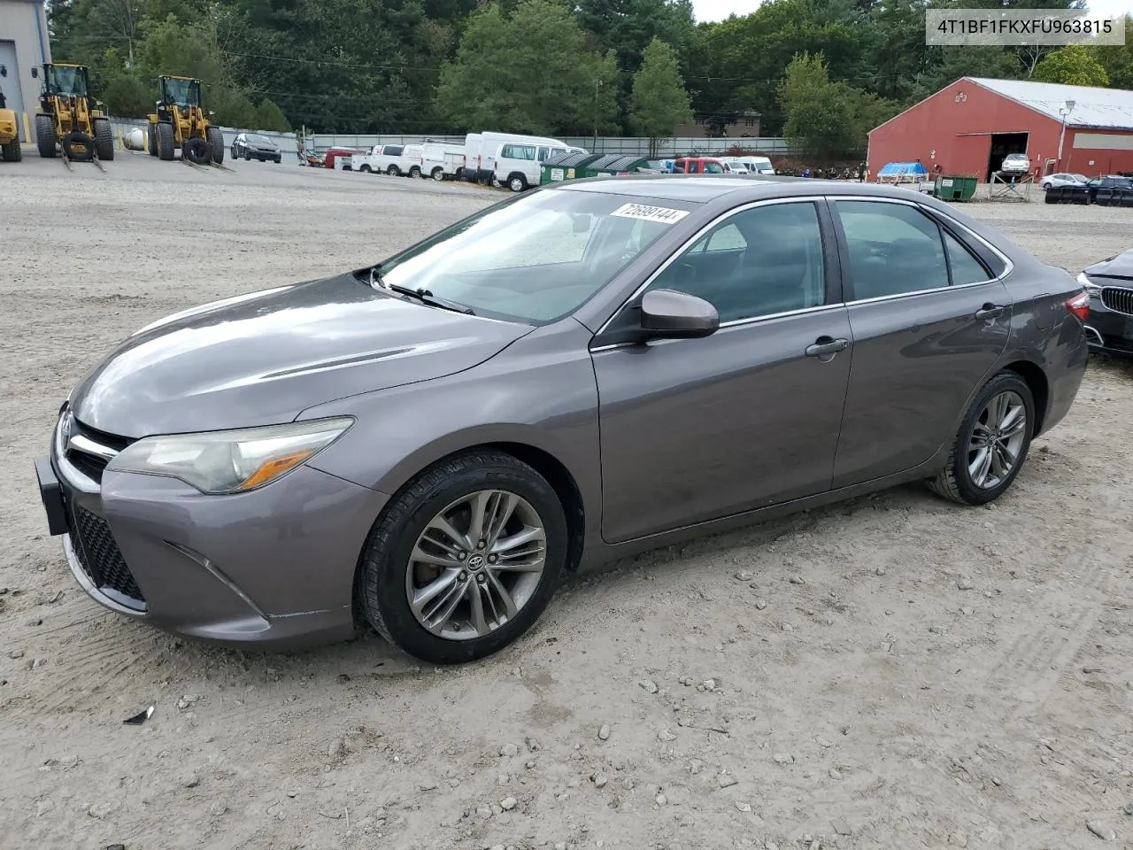 2015 Toyota Camry Le VIN: 4T1BF1FKXFU963815 Lot: 72699144