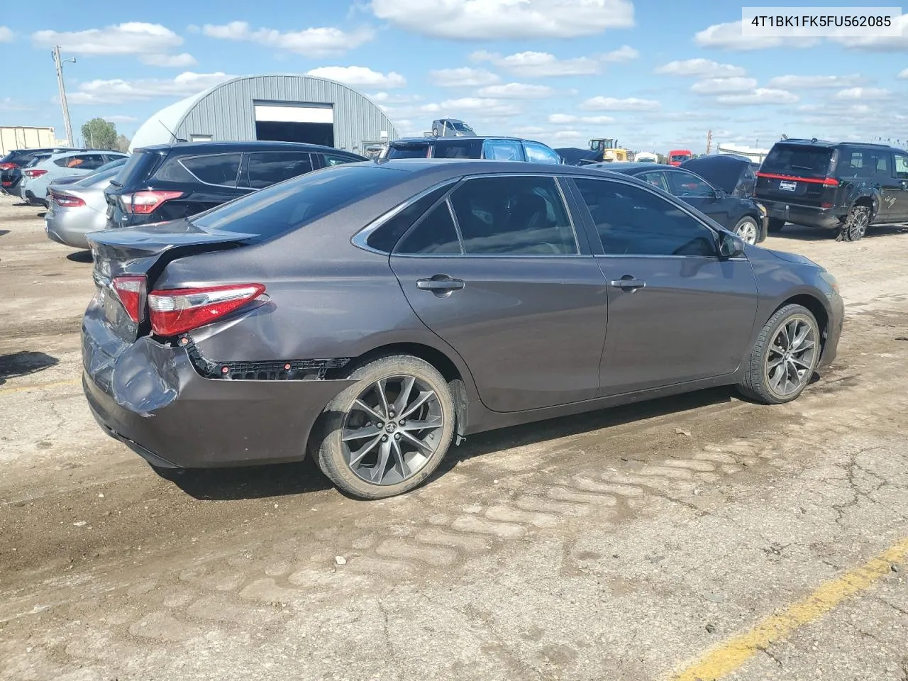 2015 Toyota Camry Xse VIN: 4T1BK1FK5FU562085 Lot: 72740104