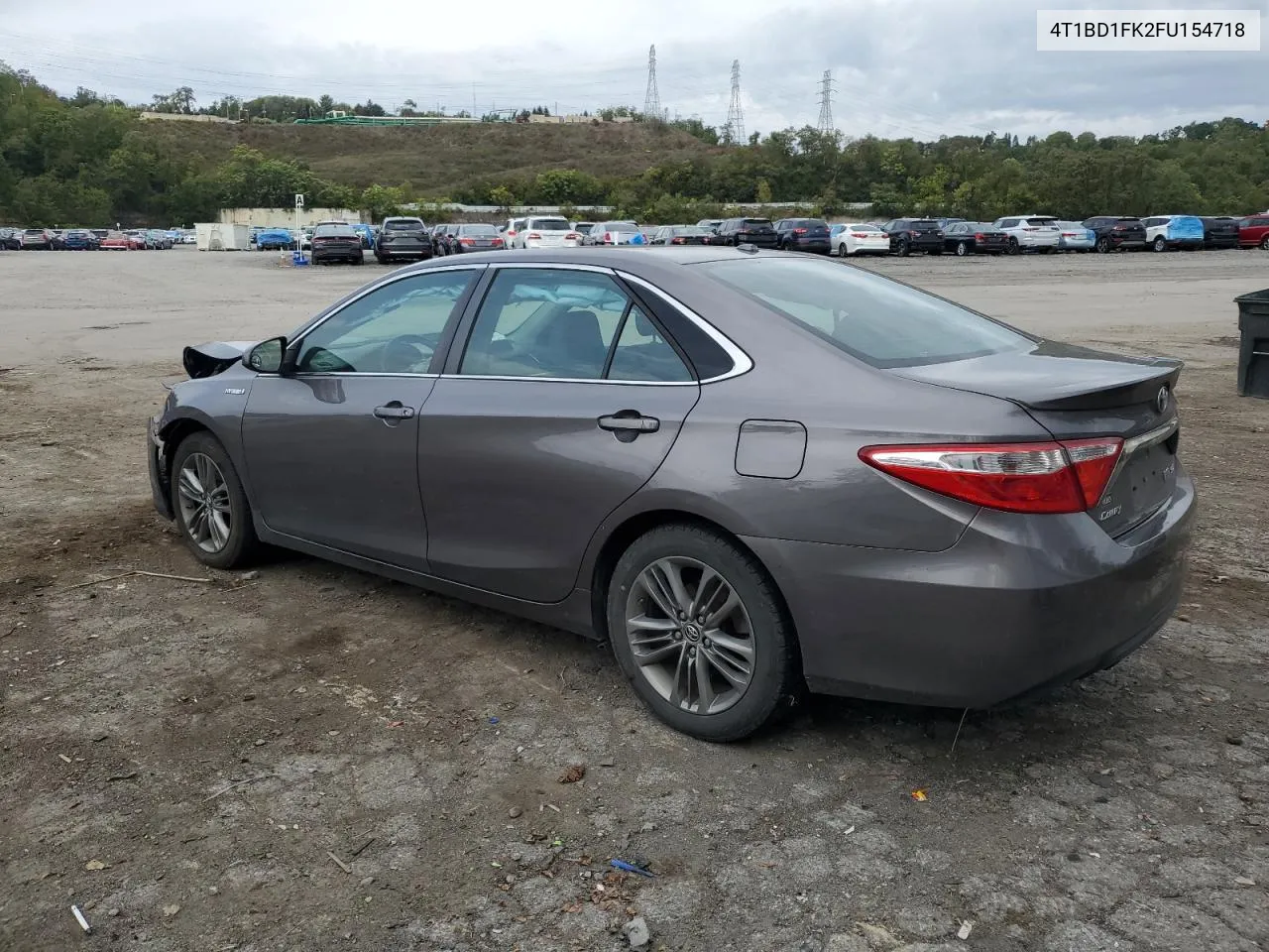 2015 Toyota Camry Hybrid VIN: 4T1BD1FK2FU154718 Lot: 72825844