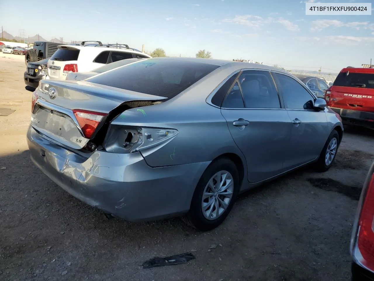 4T1BF1FKXFU900424 2015 Toyota Camry Le