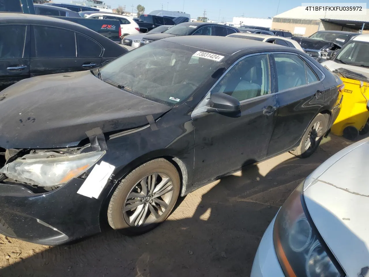 4T1BF1FKXFU035972 2015 Toyota Camry Le