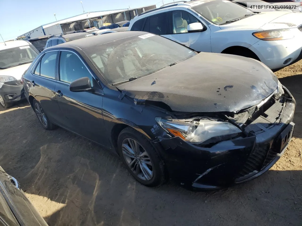 4T1BF1FKXFU035972 2015 Toyota Camry Le