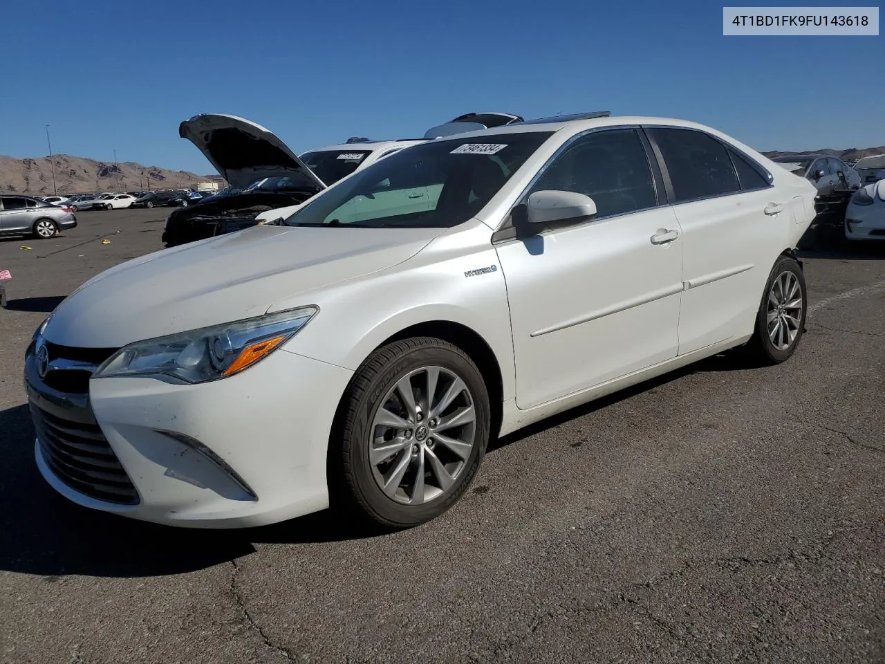 2015 Toyota Camry Hybrid VIN: 4T1BD1FK9FU143618 Lot: 73461334