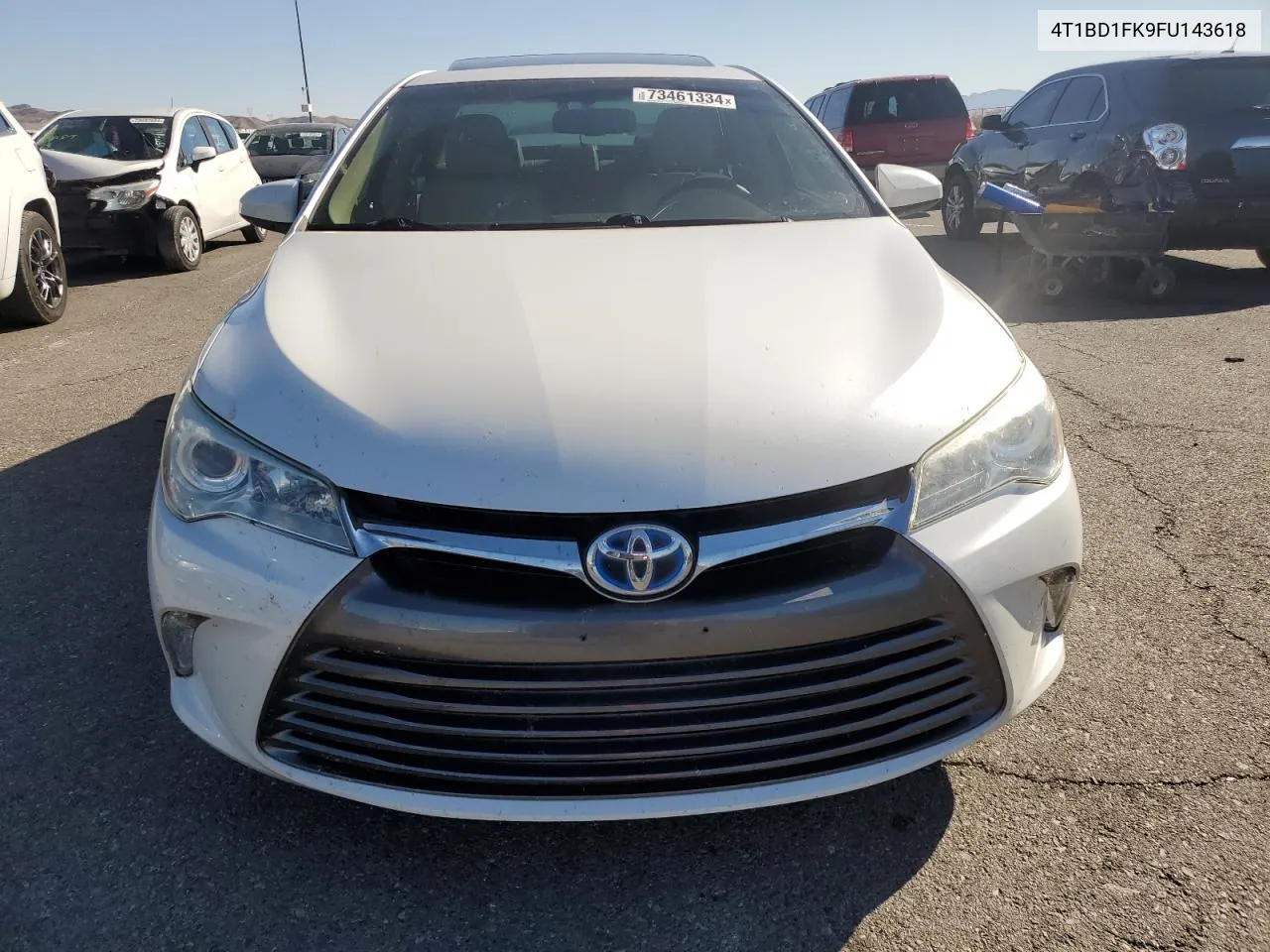 2015 Toyota Camry Hybrid VIN: 4T1BD1FK9FU143618 Lot: 73461334