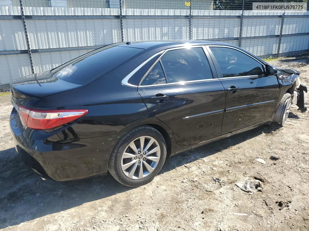 2015 Toyota Camry Le VIN: 4T1BF1FK0FU978775 Lot: 73490514