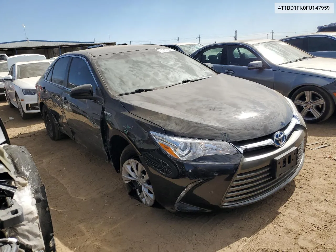 2015 Toyota Camry Hybrid VIN: 4T1BD1FK0FU147959 Lot: 73512934