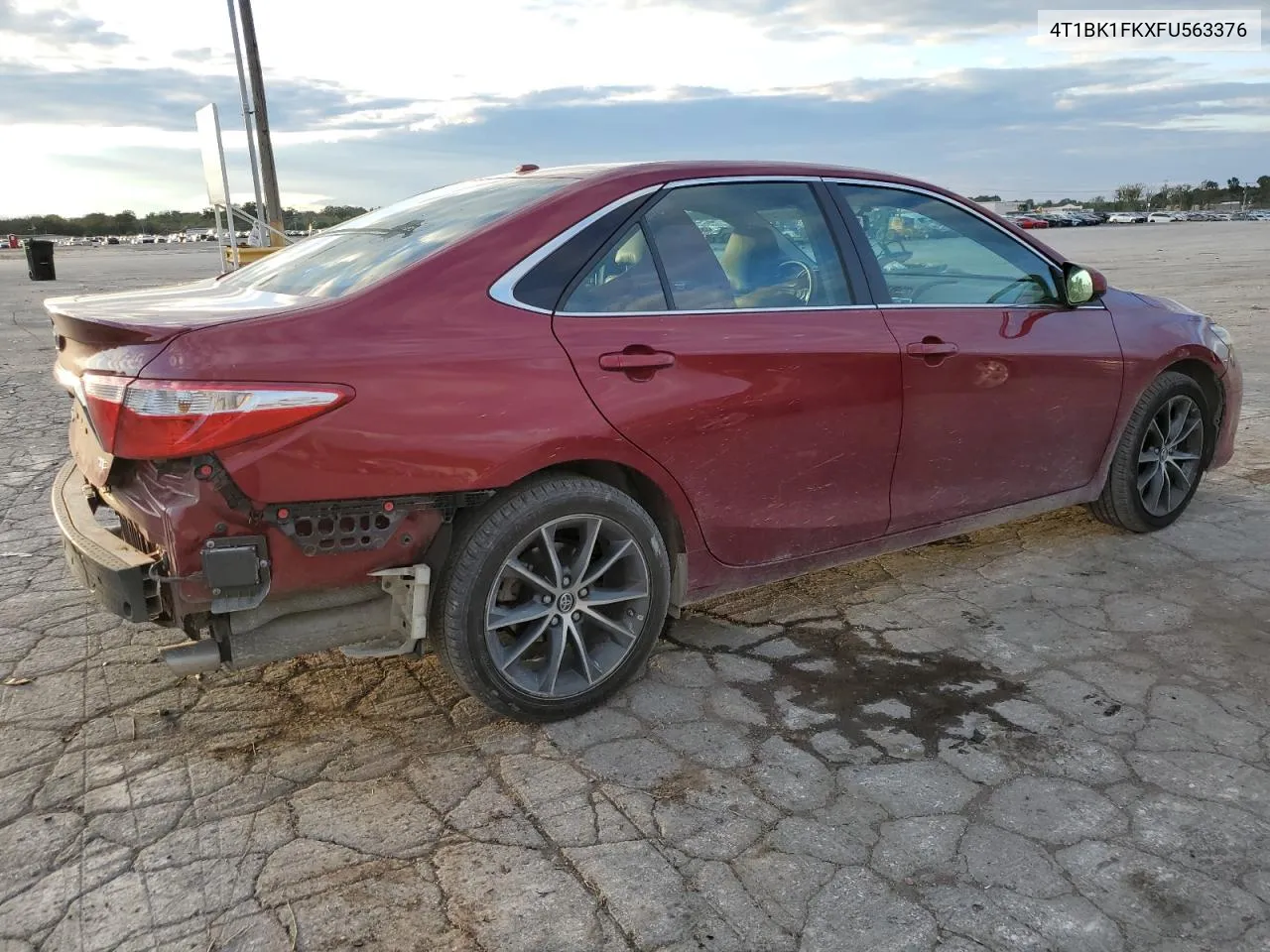 2015 Toyota Camry Xse VIN: 4T1BK1FKXFU563376 Lot: 73519174