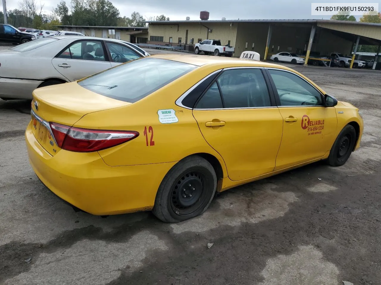 2015 Toyota Camry Hybrid VIN: 4T1BD1FK9FU150293 Lot: 73534304