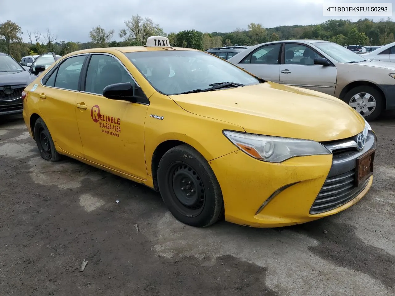 2015 Toyota Camry Hybrid VIN: 4T1BD1FK9FU150293 Lot: 73534304