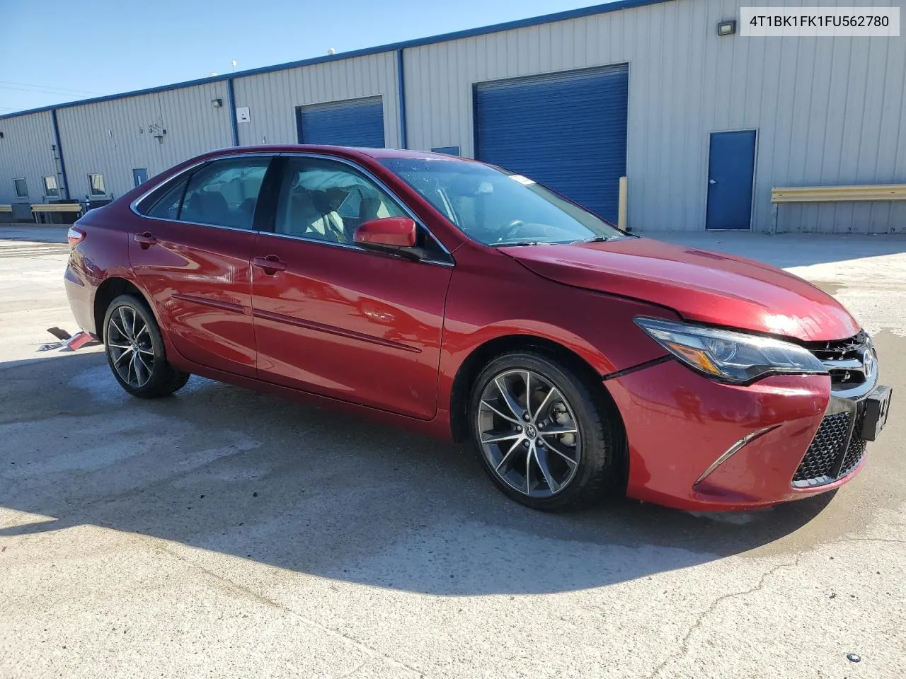 2015 Toyota Camry Xse VIN: 4T1BK1FK1FU562780 Lot: 73558884