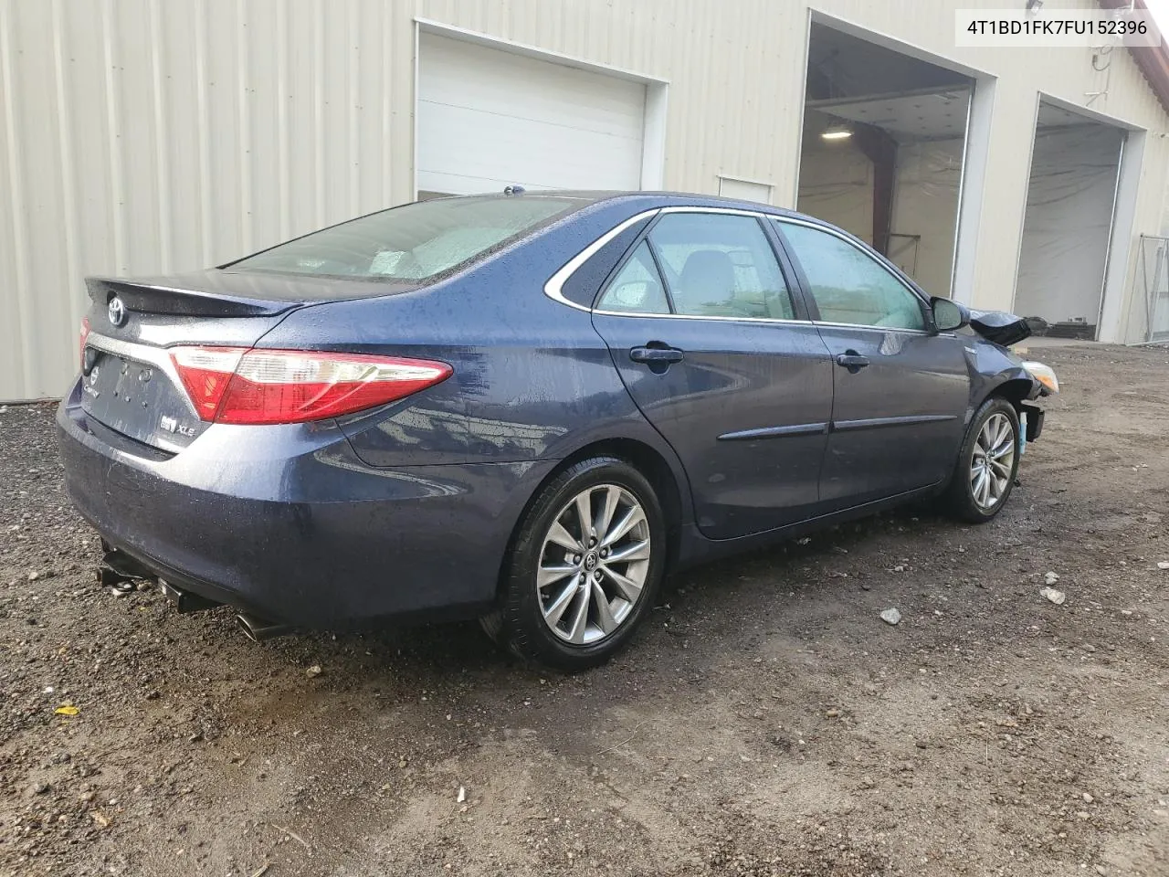 2015 Toyota Camry Hybrid VIN: 4T1BD1FK7FU152396 Lot: 73657904