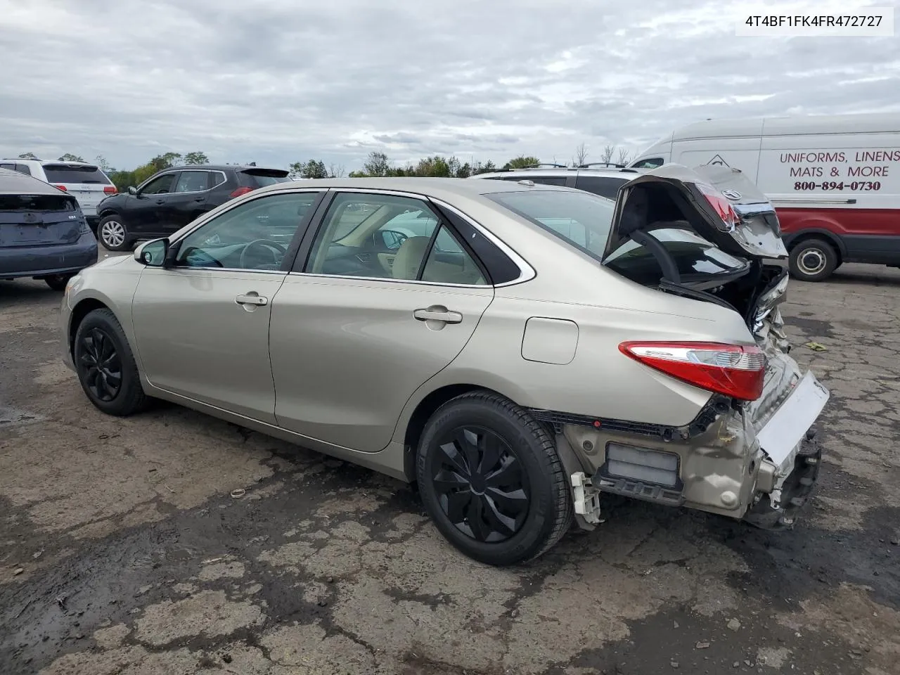 2015 Toyota Camry Le VIN: 4T4BF1FK4FR472727 Lot: 73700154