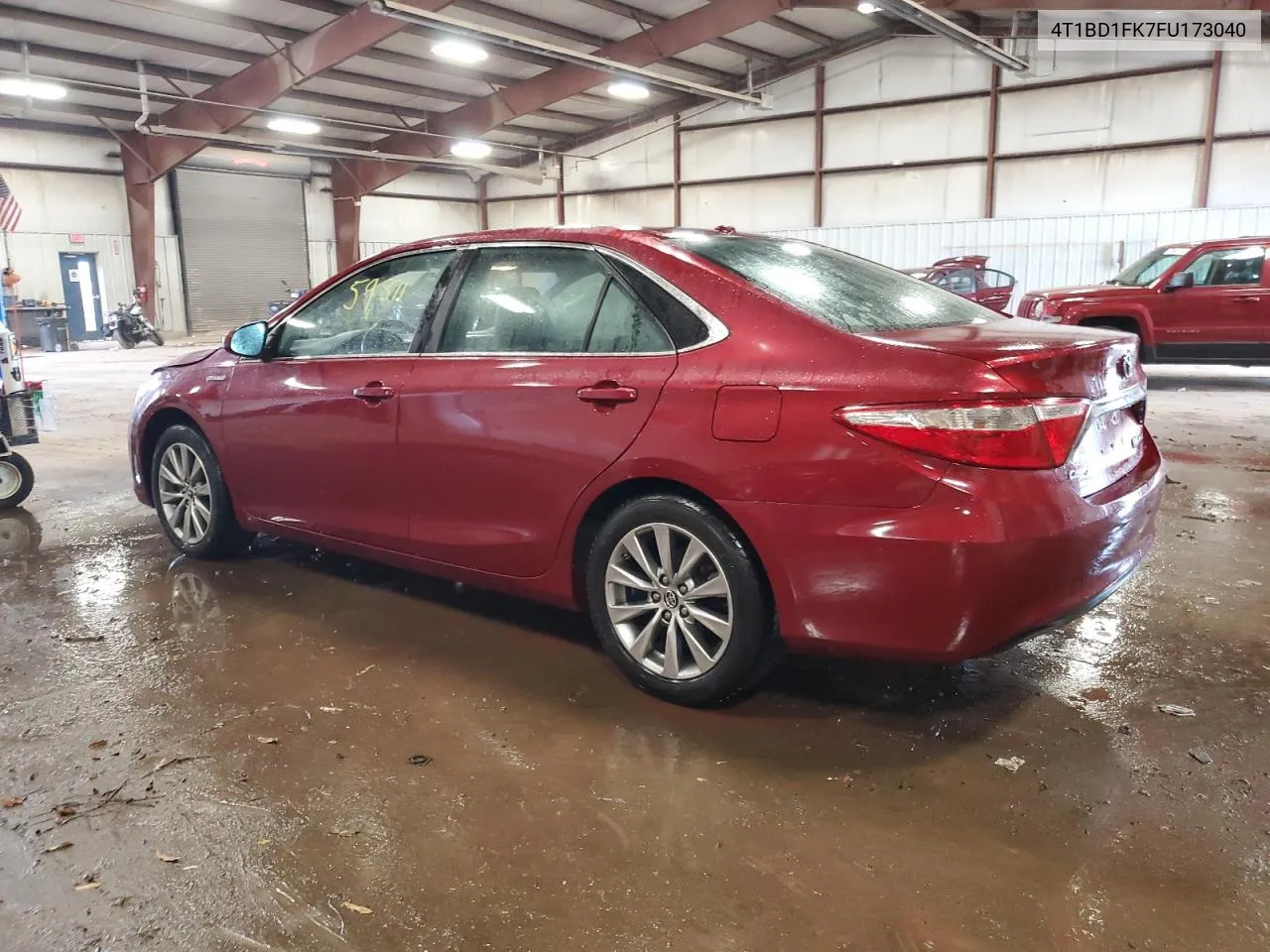 2015 Toyota Camry Hybrid VIN: 4T1BD1FK7FU173040 Lot: 73711144