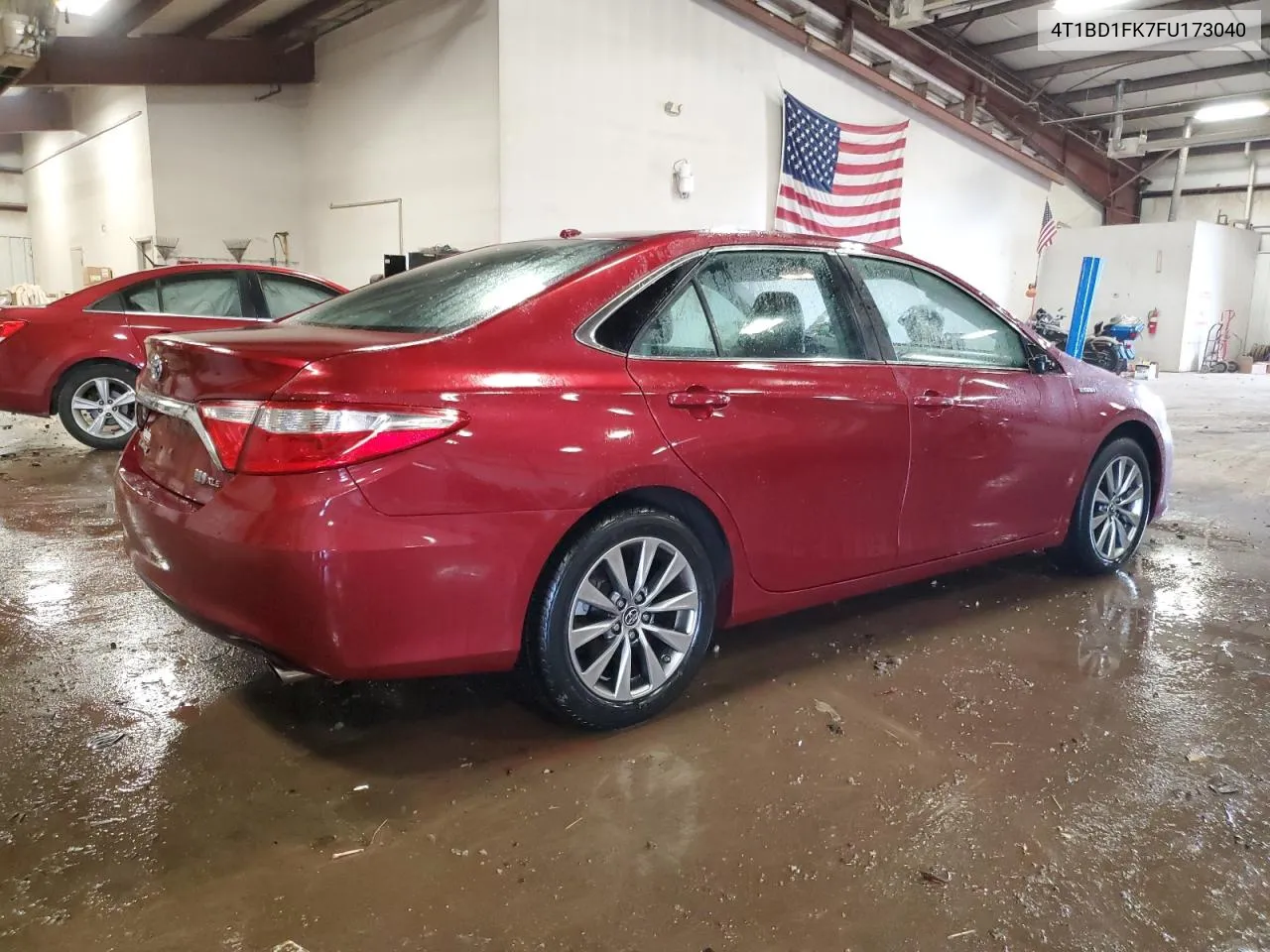 2015 Toyota Camry Hybrid VIN: 4T1BD1FK7FU173040 Lot: 73711144