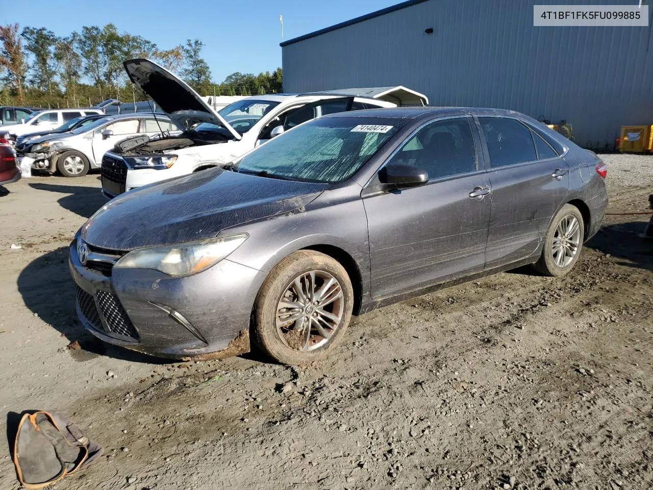 2015 Toyota Camry Le VIN: 4T1BF1FK5FU099885 Lot: 74140474