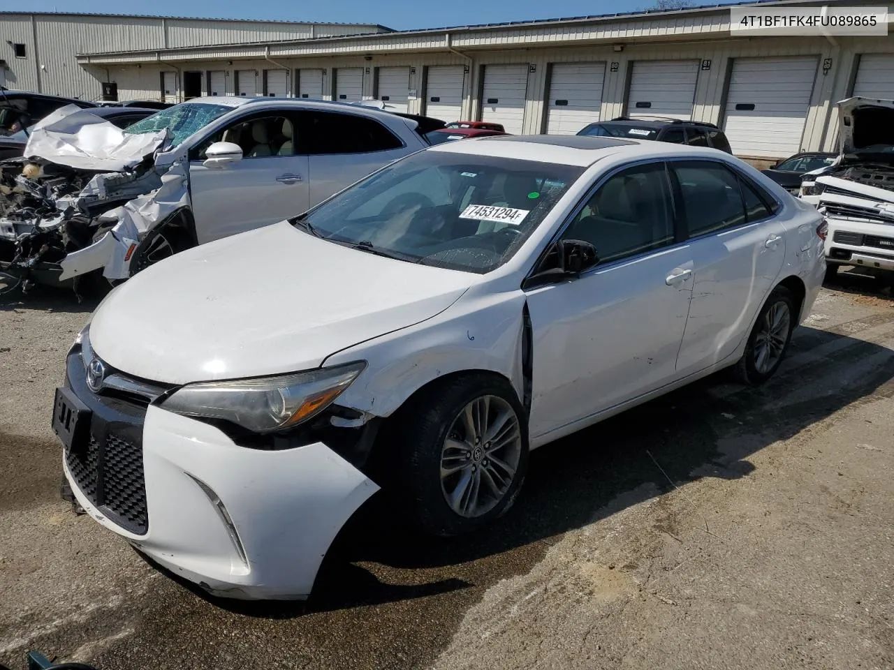 2015 Toyota Camry Le VIN: 4T1BF1FK4FU089865 Lot: 74531294