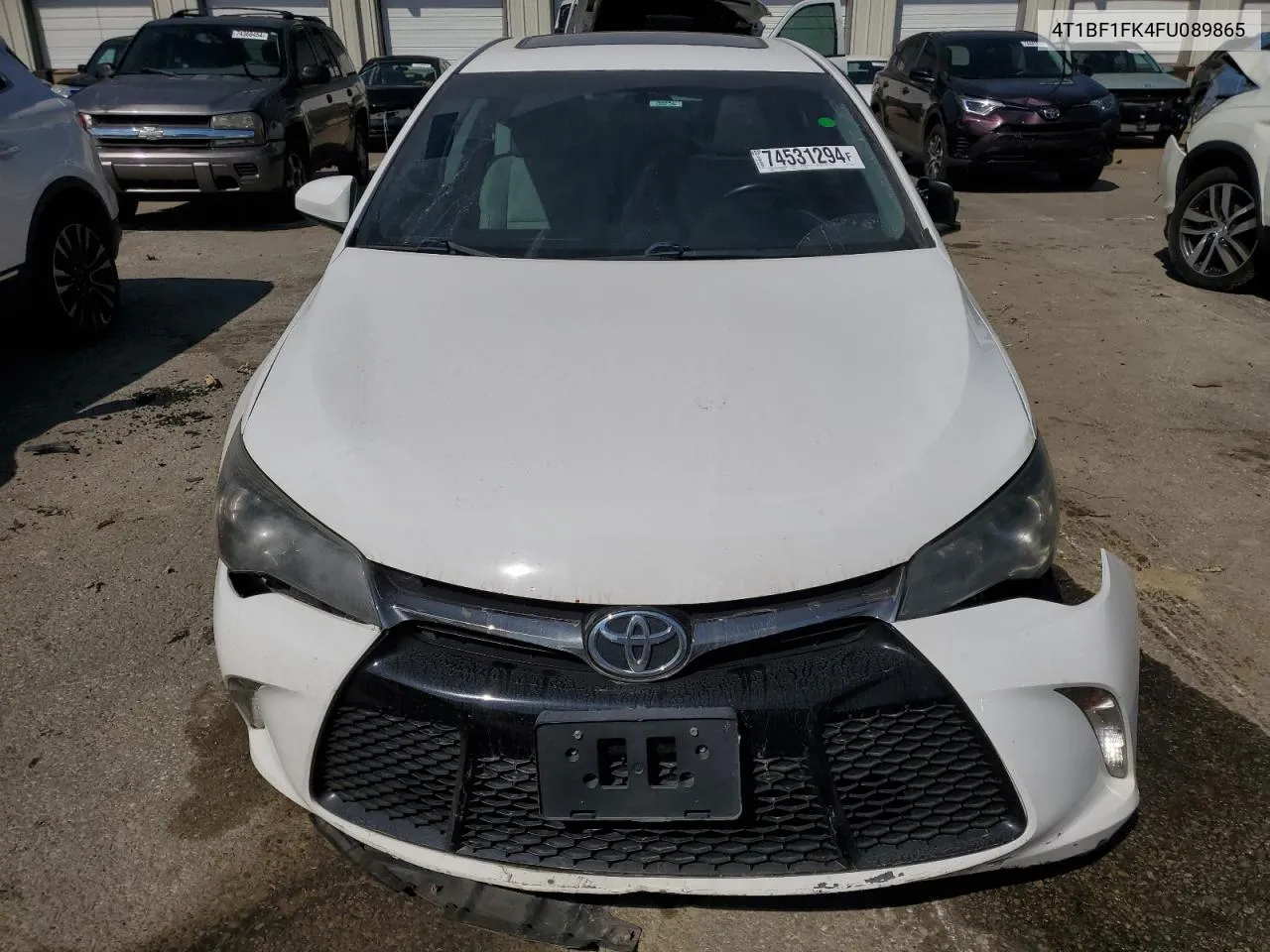 2015 Toyota Camry Le VIN: 4T1BF1FK4FU089865 Lot: 74531294