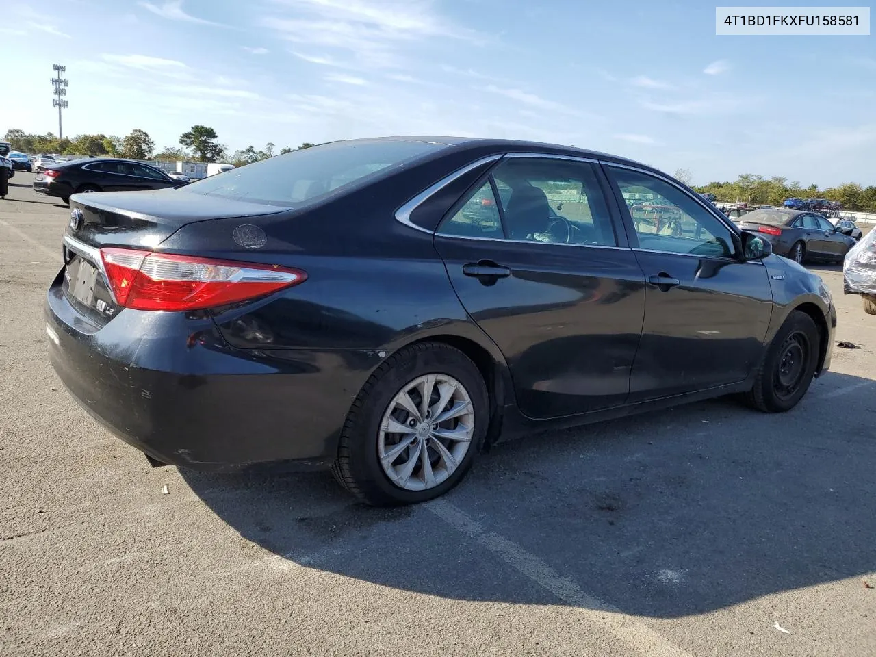 2015 Toyota Camry Hybrid VIN: 4T1BD1FKXFU158581 Lot: 74728884