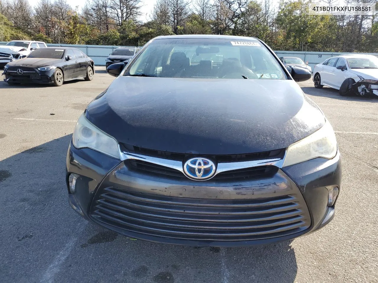 2015 Toyota Camry Hybrid VIN: 4T1BD1FKXFU158581 Lot: 74728884