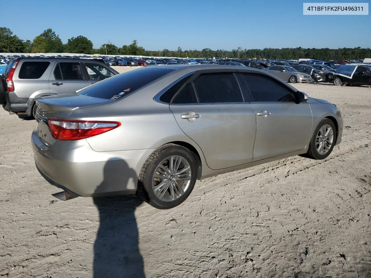 2015 Toyota Camry Le VIN: 4T1BF1FK2FU496311 Lot: 74841134