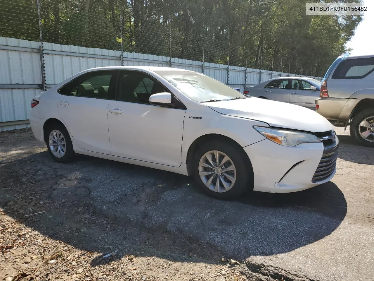 2015 Toyota Camry Hybrid VIN: 4T1BD1FK9FU156482 Lot: 74950174