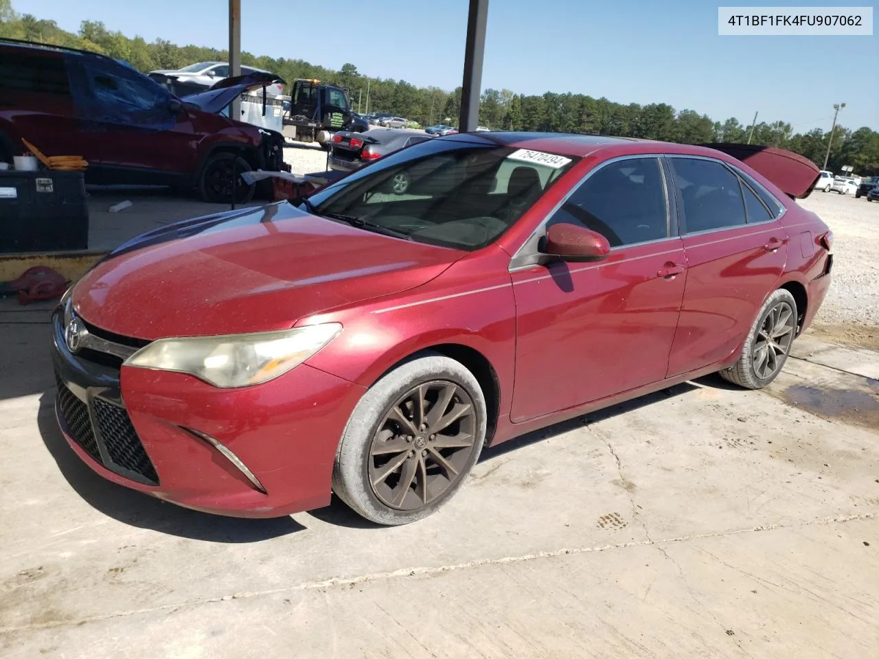 2015 Toyota Camry Le VIN: 4T1BF1FK4FU907062 Lot: 75470494