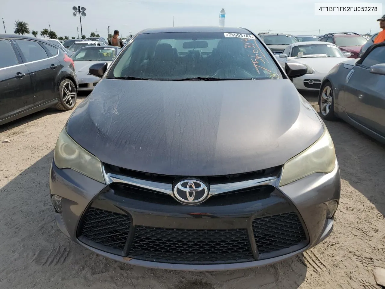 2015 Toyota Camry Le VIN: 4T1BF1FK2FU052278 Lot: 75663144