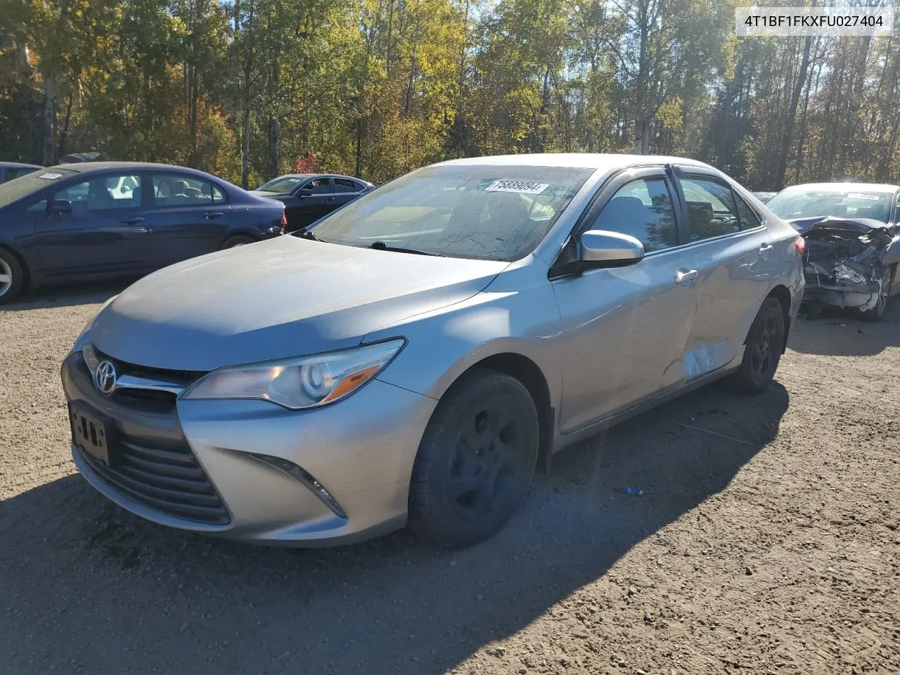 2015 Toyota Camry Le VIN: 4T1BF1FKXFU027404 Lot: 75889094