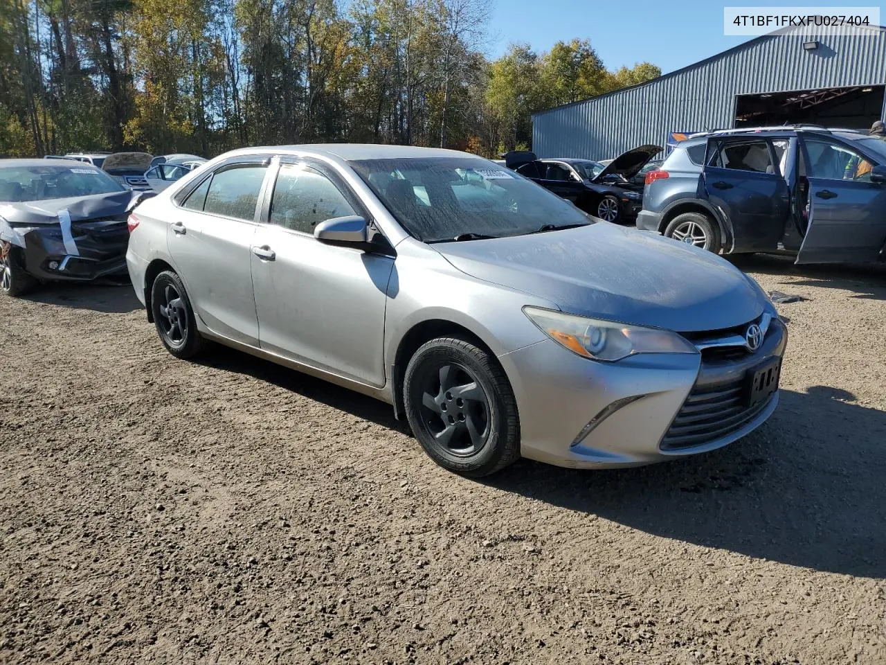 2015 Toyota Camry Le VIN: 4T1BF1FKXFU027404 Lot: 75889094