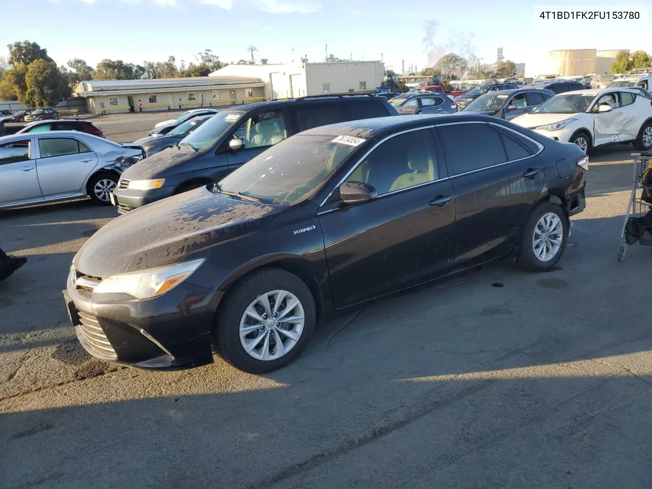 2015 Toyota Camry Hybrid VIN: 4T1BD1FK2FU153780 Lot: 76134854