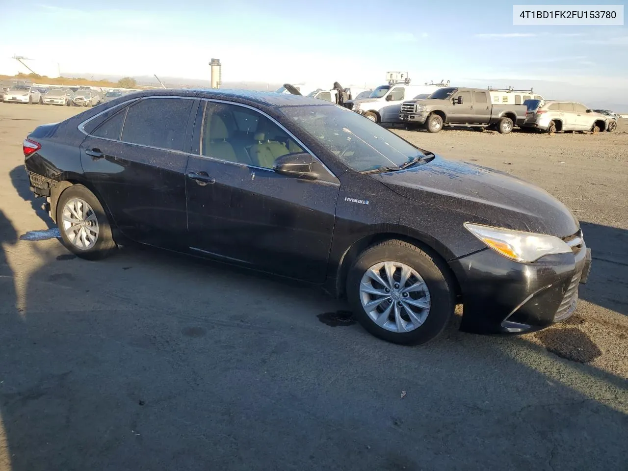 2015 Toyota Camry Hybrid VIN: 4T1BD1FK2FU153780 Lot: 76134854