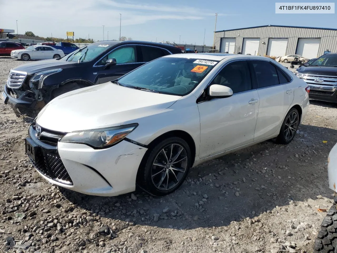 2015 Toyota Camry Le VIN: 4T1BF1FK4FU897410 Lot: 76474274