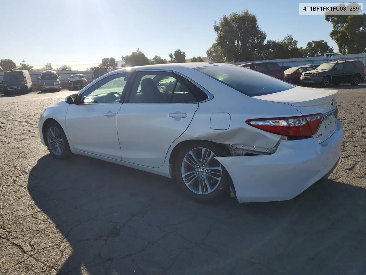 2015 Toyota Camry Le VIN: 4T1BF1FK1FU031289 Lot: 76672574