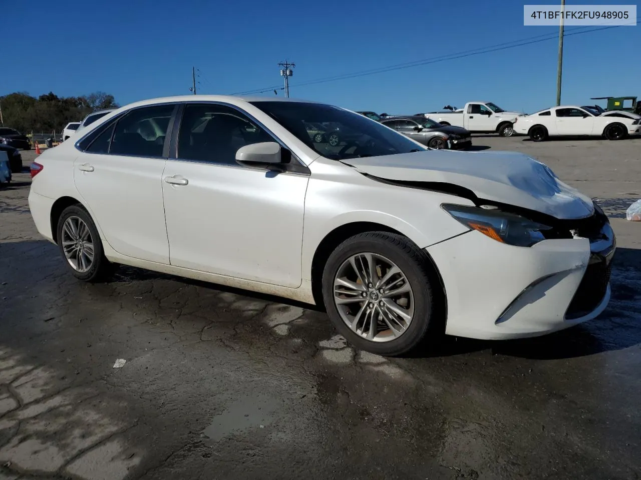 2015 Toyota Camry Le VIN: 4T1BF1FK2FU948905 Lot: 76687294