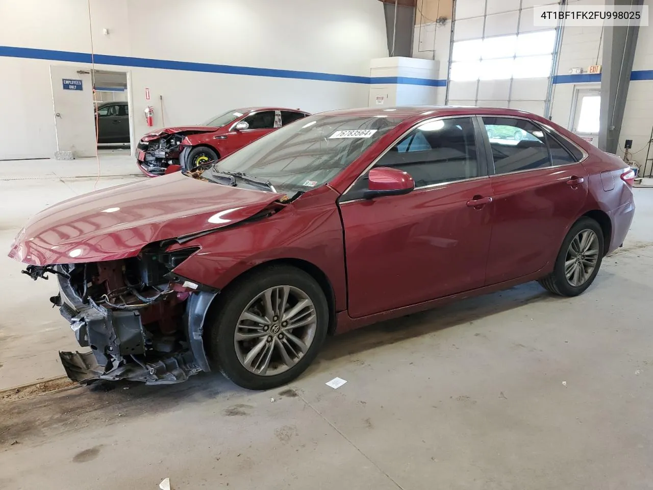 2015 Toyota Camry Le VIN: 4T1BF1FK2FU998025 Lot: 76783564