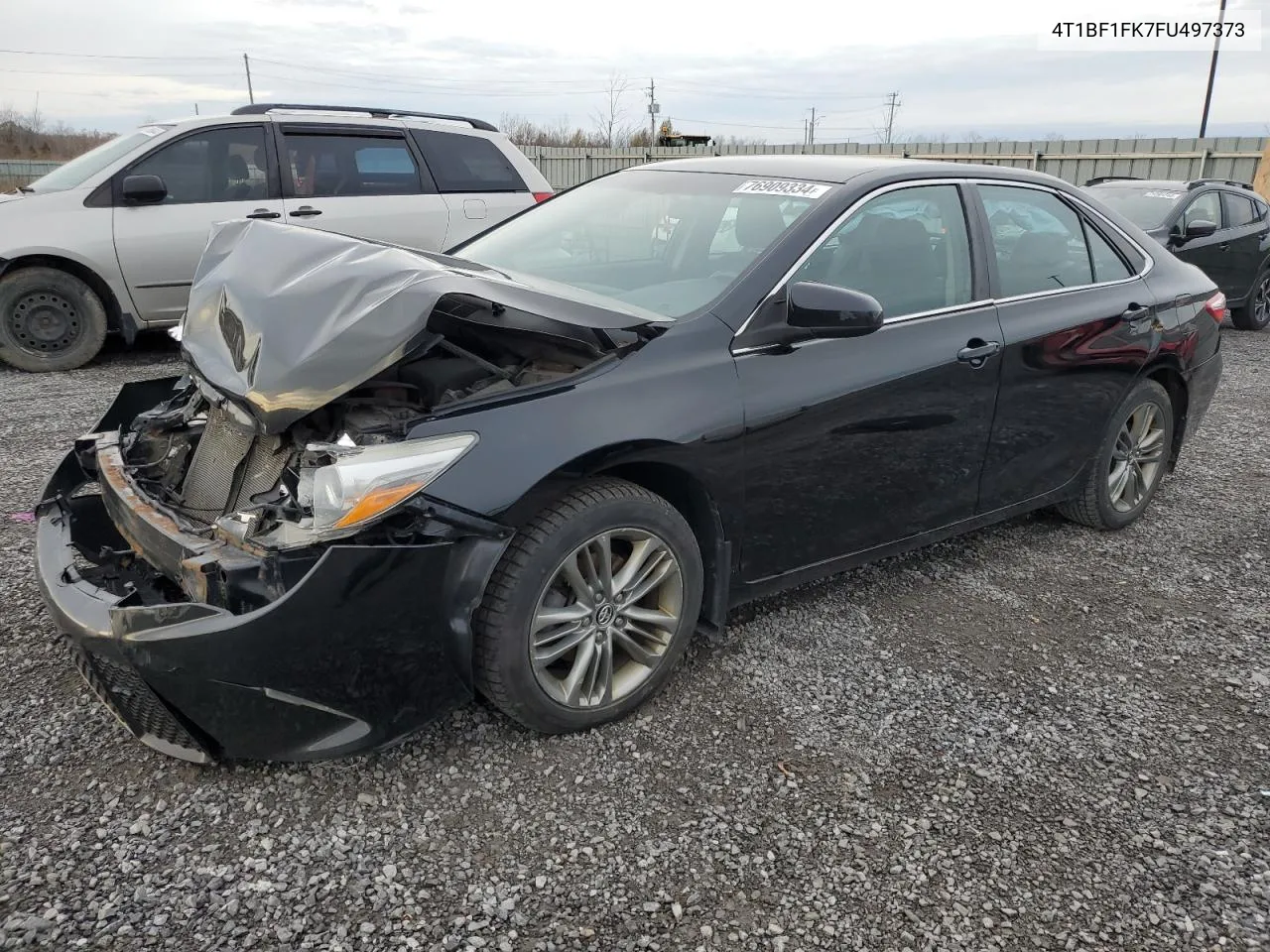 2015 Toyota Camry Le VIN: 4T1BF1FK7FU497373 Lot: 76909334