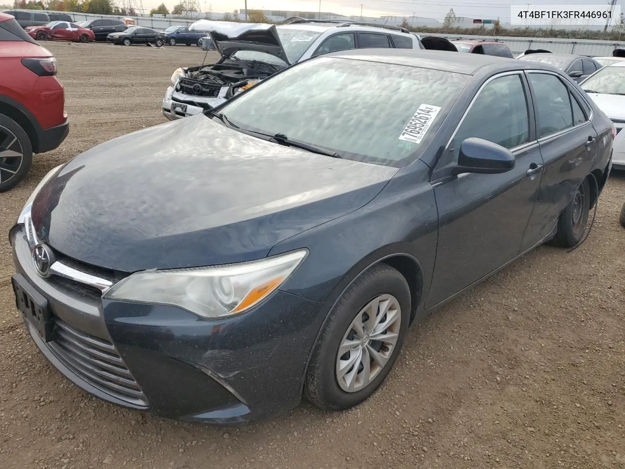 4T4BF1FK3FR446961 2015 Toyota Camry Le