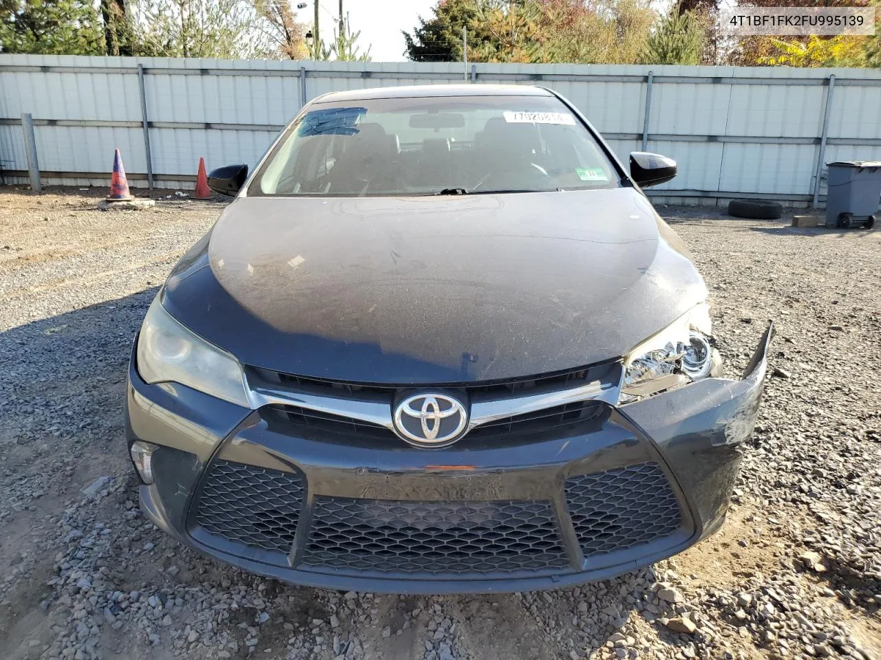 2015 Toyota Camry Le VIN: 4T1BF1FK2FU995139 Lot: 77020814