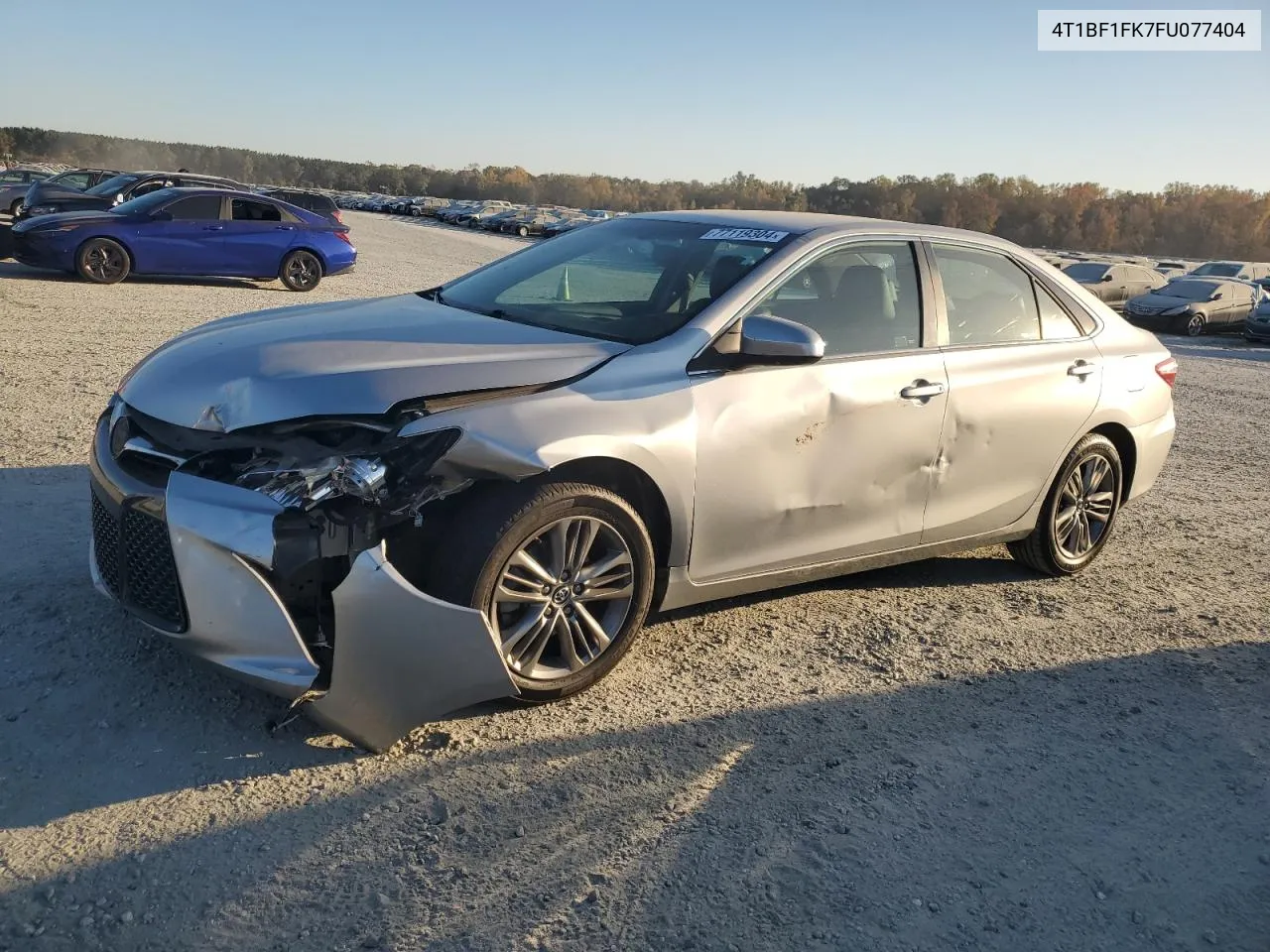 2015 Toyota Camry Le VIN: 4T1BF1FK7FU077404 Lot: 77119304